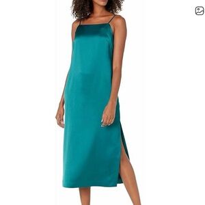 NWT Trina Turk Marita Slip Dress in Pool Teal Women’s 6
